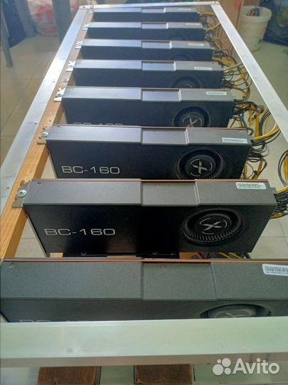 Майнинг риг AMD BC-160 8gb