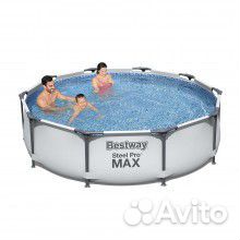Каркасный бассейн 305x76 см Bestway Steel Pro MAX