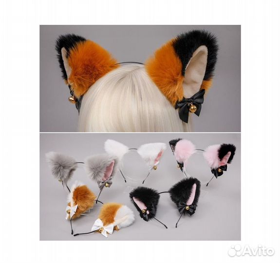 Ободок Кошка (кошачьи ушки)