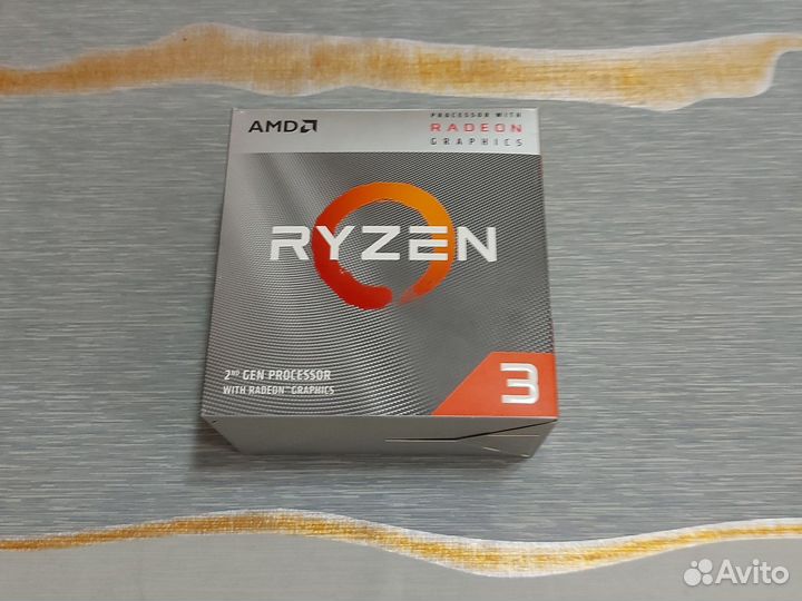 Процессор ам4 3 3200G