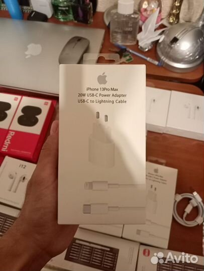 Быстрая зарядка для iPhone 20w + кабель