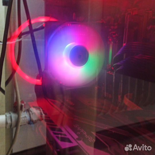 Кулера 120 мм красный