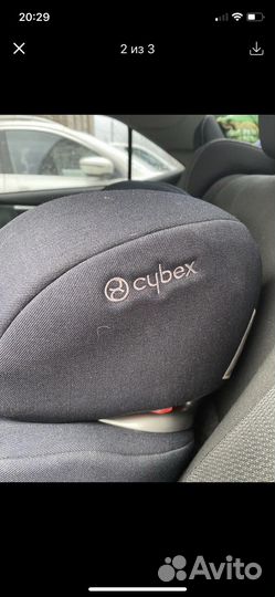Детское автокресло 15 до 36 кг cybex solution