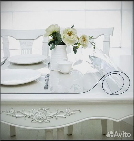 Гибкое/мягкое/жидкое стекло, силиконовая скатерть