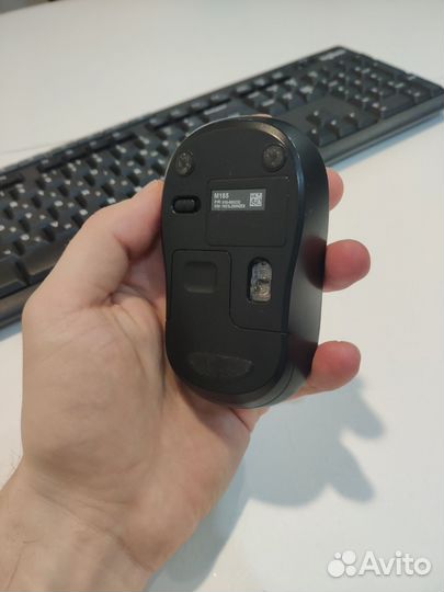 Клавиатура + мышь беспроводная Logitech