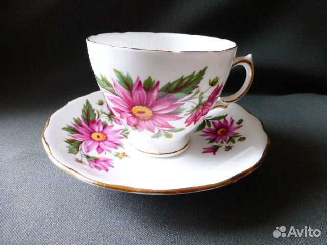 Чайная пара. Мануфактура royal vale.Англия