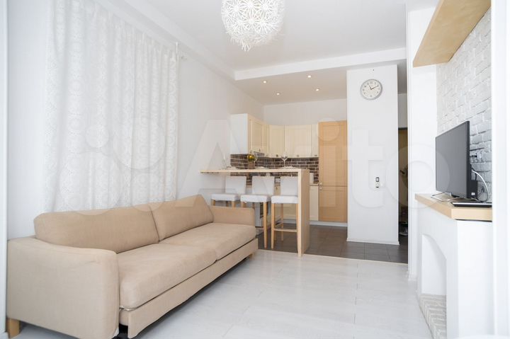 1-к. квартира, 40 м², 2/5 эт.