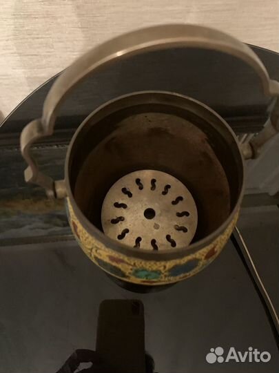 Ведерко для льда из латуни. Индия