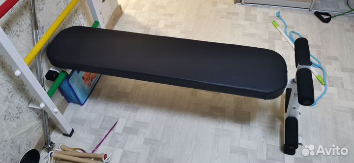 Скамья для жима и пресса бу для шведской стенки