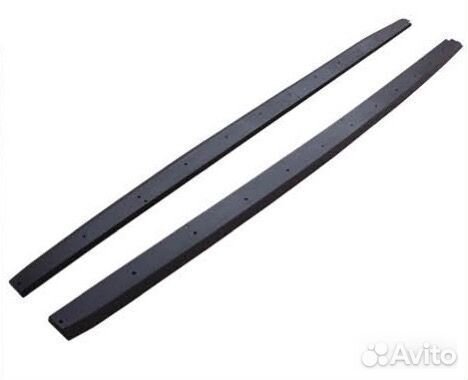 Лезвия порогов в стиле R для Ford Mustang 15+