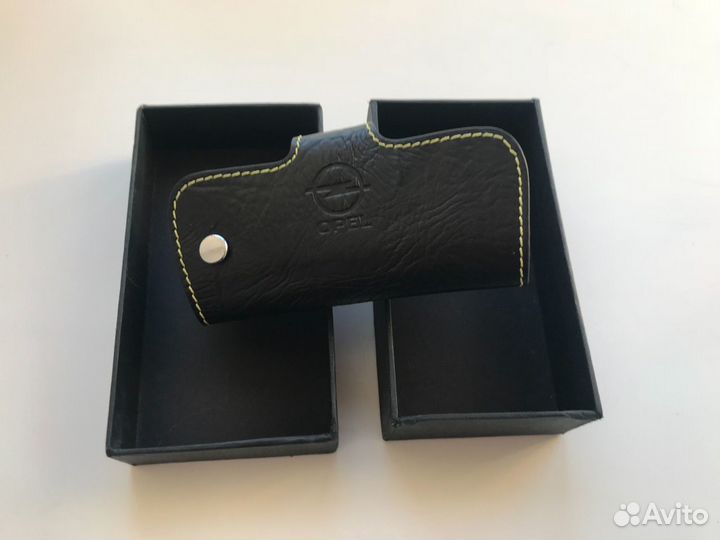 Ключница Opel чёрная кожа