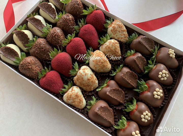 Клубника в бельгийском шоколаде