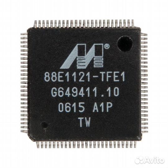 Сетевой контроллер 88E1121-TFE1 QFP-128 с разбора