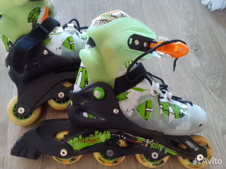 Роликовые коньки детские 30-33р