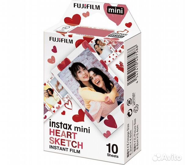 Картридж для камеры Fujifilm Colorfilm Instax Mini