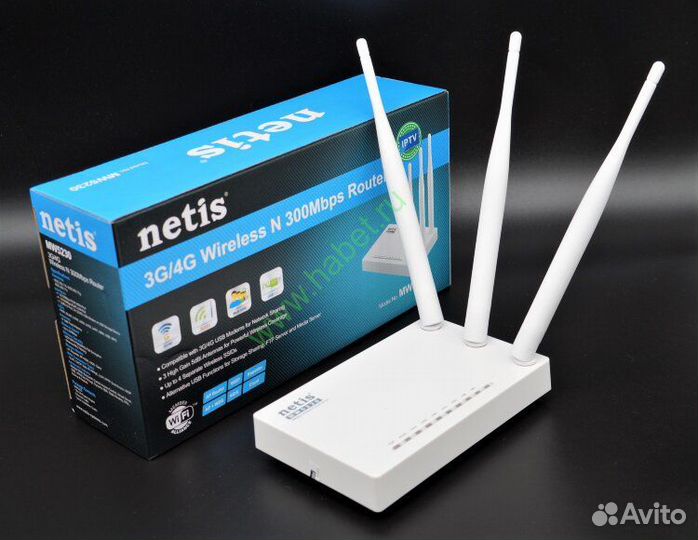 Вайфай роутер Netis 5230, ZBT WE1626 (новый)