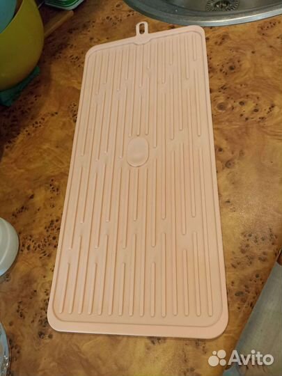 Силиконовый коврик для сушки посуды