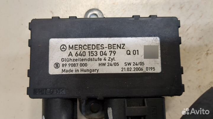 Реле накала Mercedes A W169, 2006