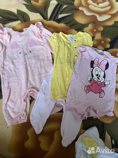 Детские вещи на девочку пакетом