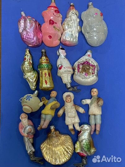 Елочные игрушки СССР