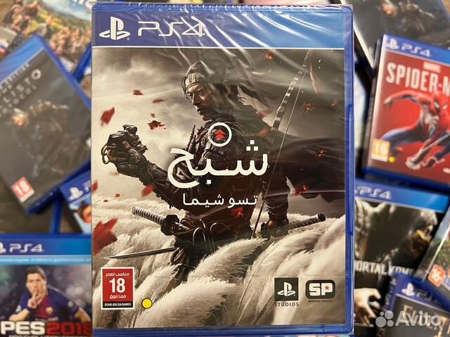 Игра PS4 Призрак цусимы / Новый / Русский язык
