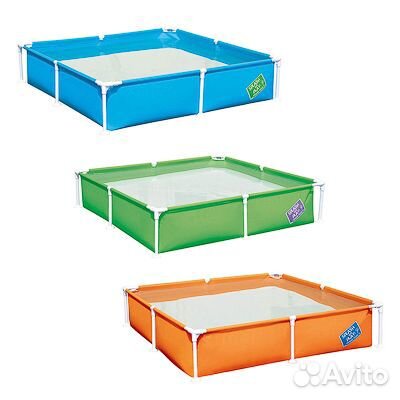 56217 Вestway Бассейн каркасный 122х122х30,5. 365л