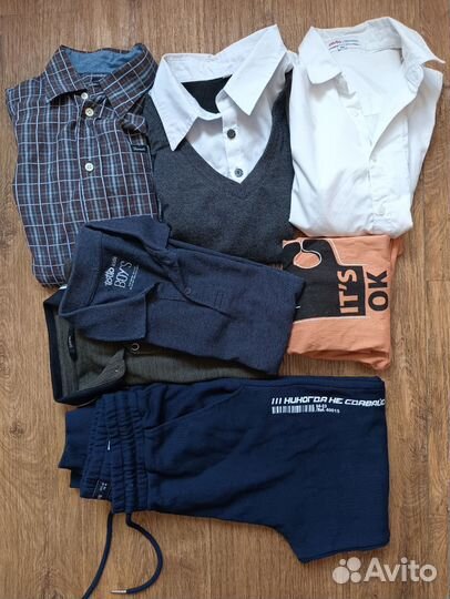 Детские вещи пакетом (8шт) для подростка 152/158