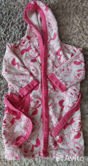 Детский махровый халат 100-116