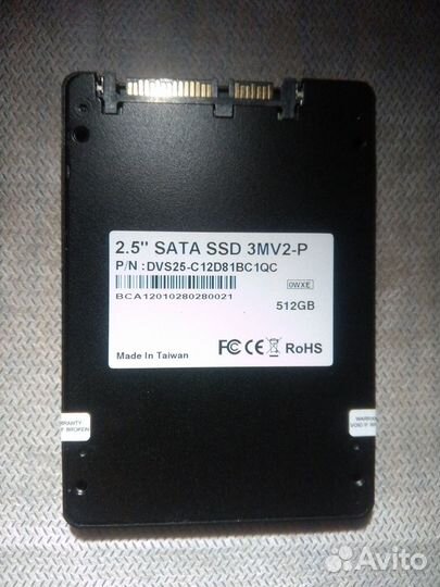 Innodisk 3MV2-P 512 GB. 2.5