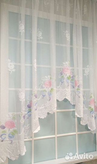 Арка. Тюль на кухню, шторы на кухню