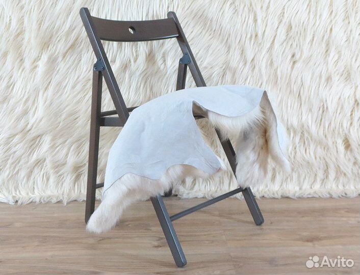 Шкура овечья кремовая (№370)