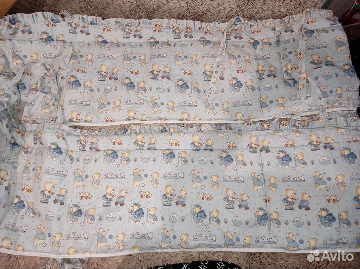 Бортики в кроватку