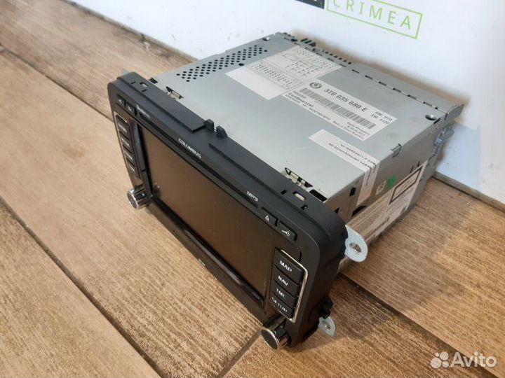 Магнитола Columbus Skoda Superb mk2