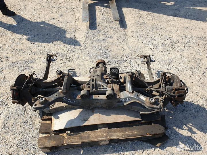 Балка задняя мост подрамник Haldex Volvo XC70 2 хс