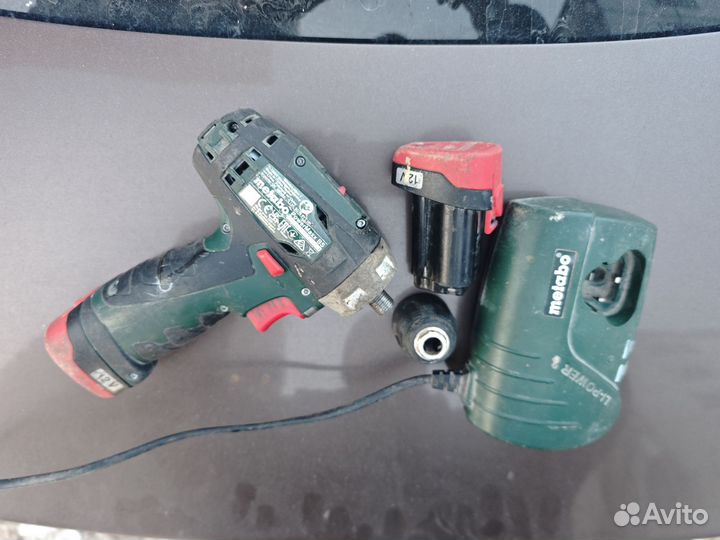Шуруповерт metabo powermaxx bs 12v