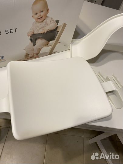 Вставка для стульчика stokke tripp trapp белая