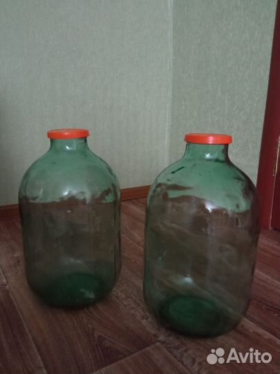 Бутыль стеклянная