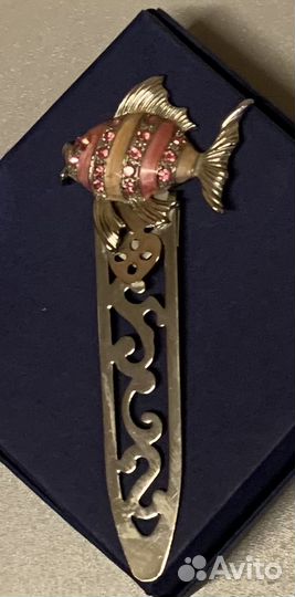 Закладка для книги рыбка