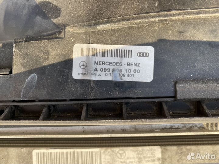 Кассета радиаторов Mercedes Benz W205 оригинал