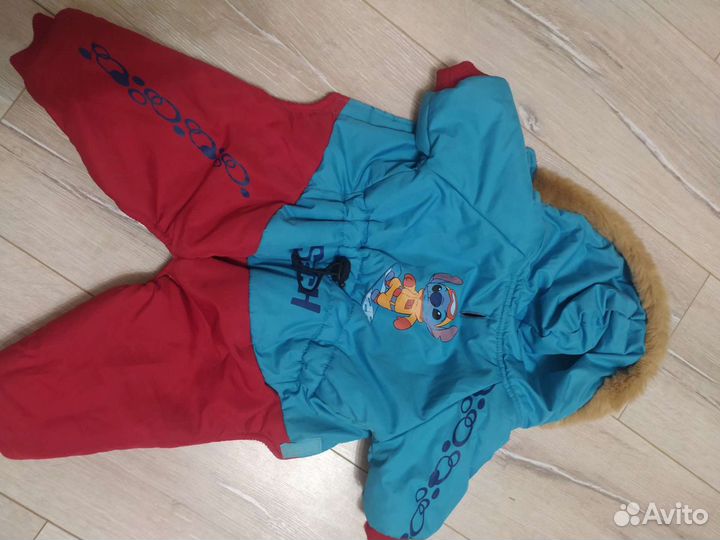 Зимний костюм для собак