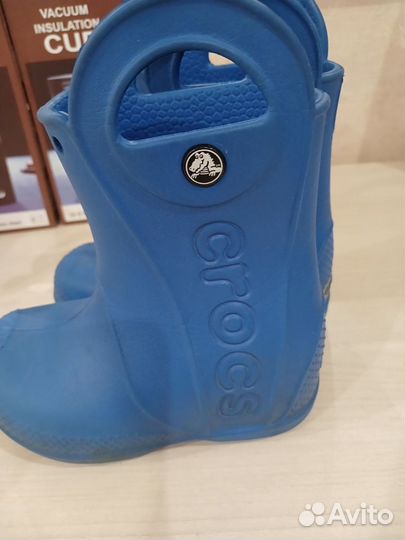 Детские резиновые сапоги crocs C7