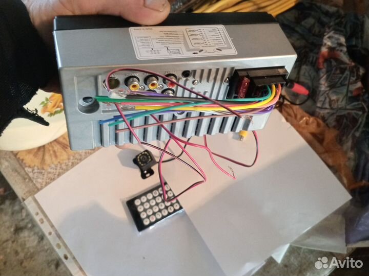 Магнитола с камерой заднего вида