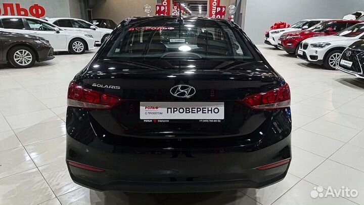 Hyundai Solaris 1.4 AT, 2018, 95 015 км