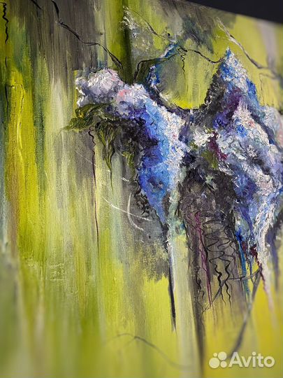 Картина маслом на холсте с подрамником