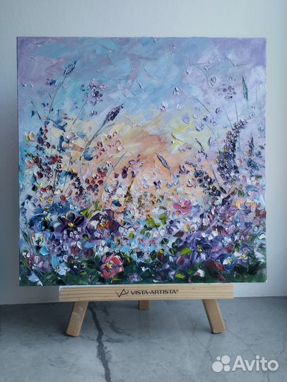 Картина маслом. Цветы