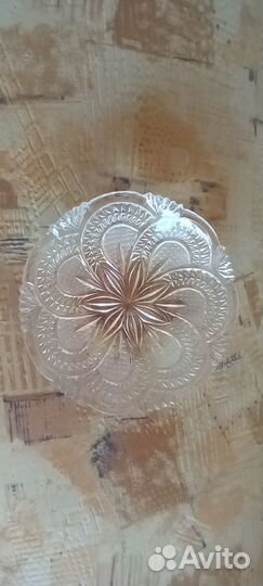 Салатник хрустальный