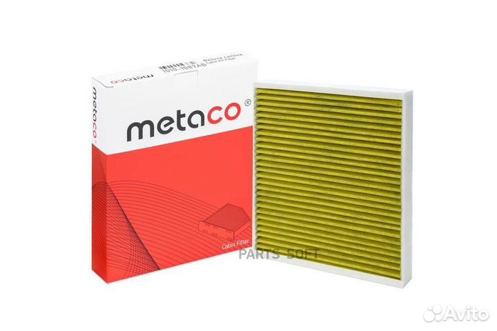 Metaco 1010-1087AB Фильтр салона антибактериальный