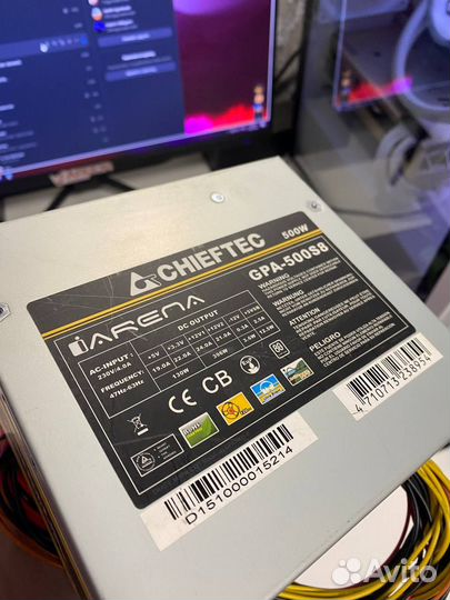 Блок питания chieftec 500w