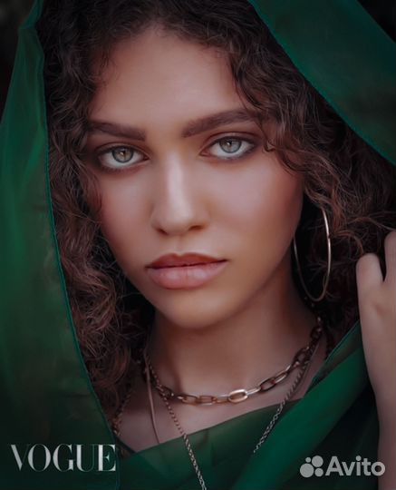 Серьги кольца кулон восточный браслет на плечо