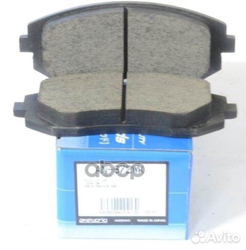 Дисковые тормозные колодки akebono AN672WK Akebono